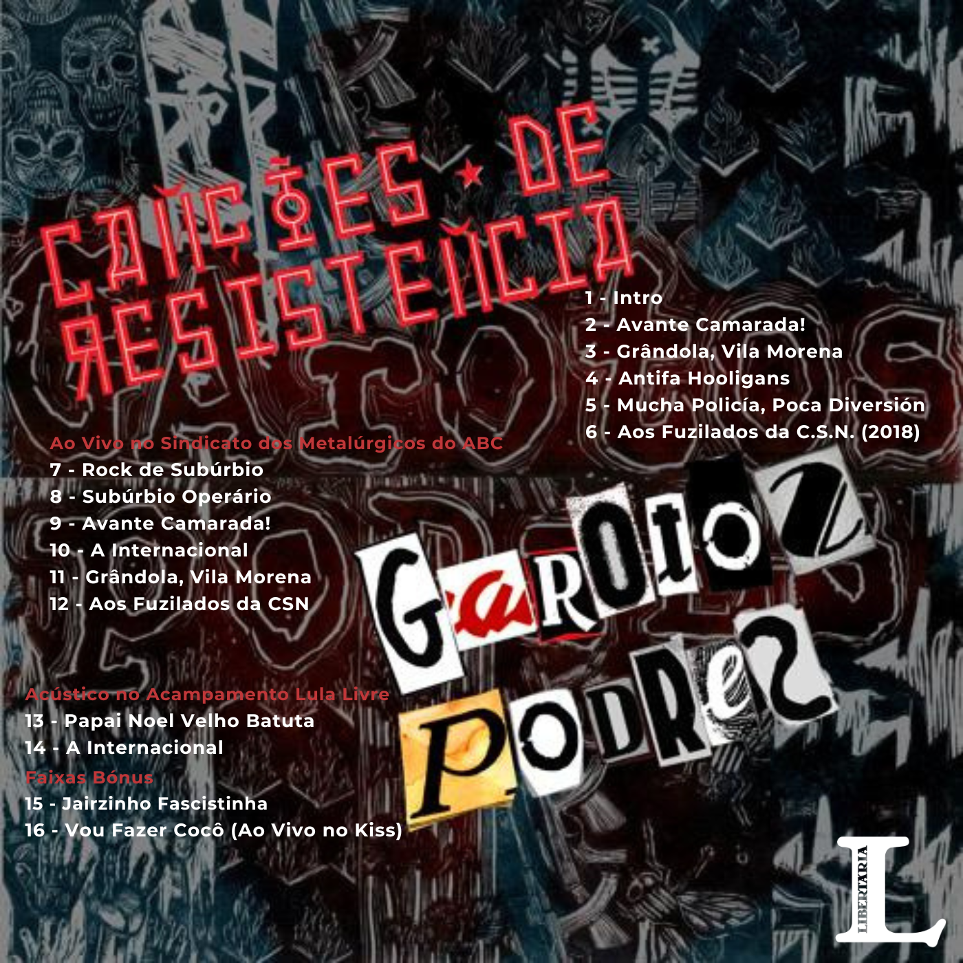 GAROTOS PODRES - Canções de Resistência