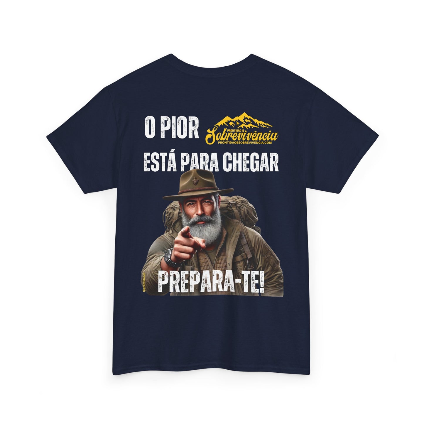 O PIOR ESTÁ PARA CHEGAR (costas)